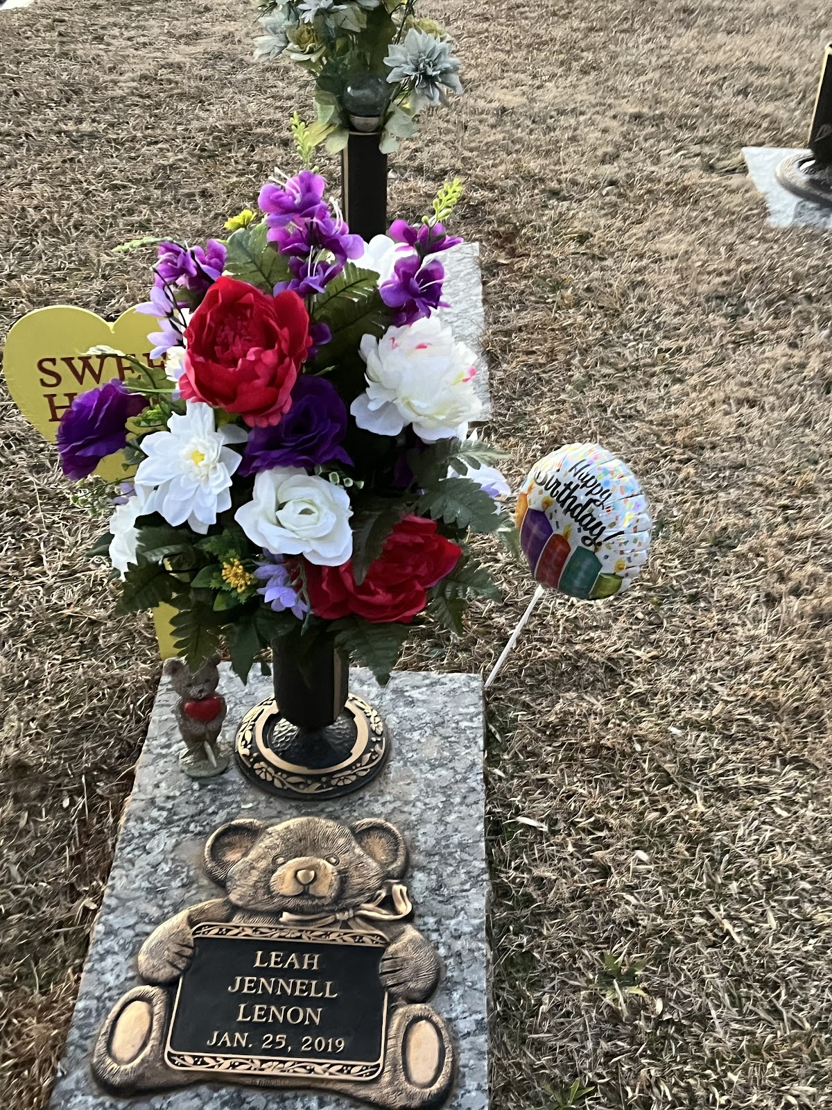 Hillandale Memorial Gardens cemetery grounds and headstones