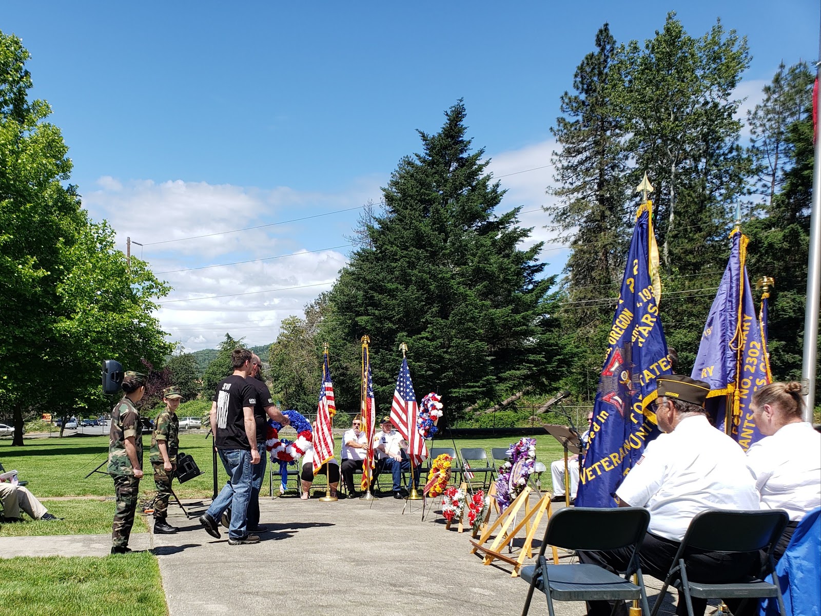Hillcrest Memorial Park cemetery grounds and headstones