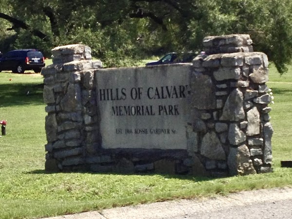 Hills of Calvary Memorial Park grounds