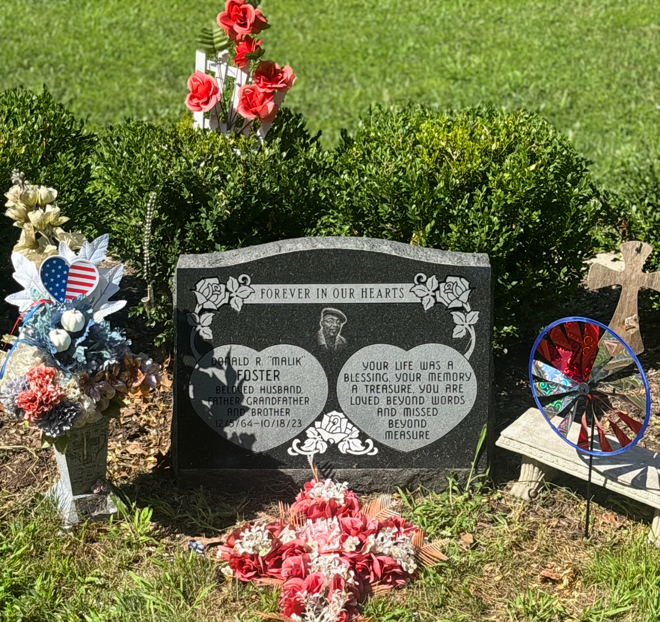 Hillside Cemetery cemetery grounds and headstones