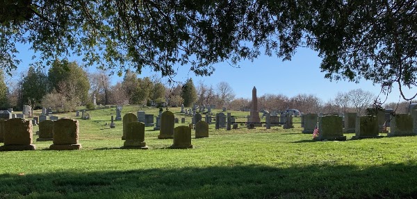 Hillside Cemetery grounds