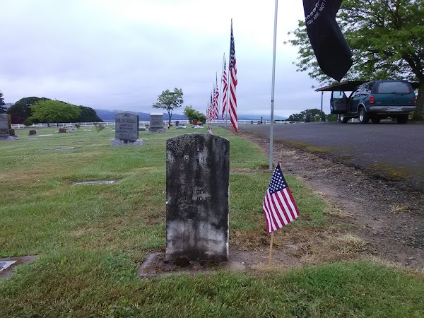 Hilltop Cemetery grounds