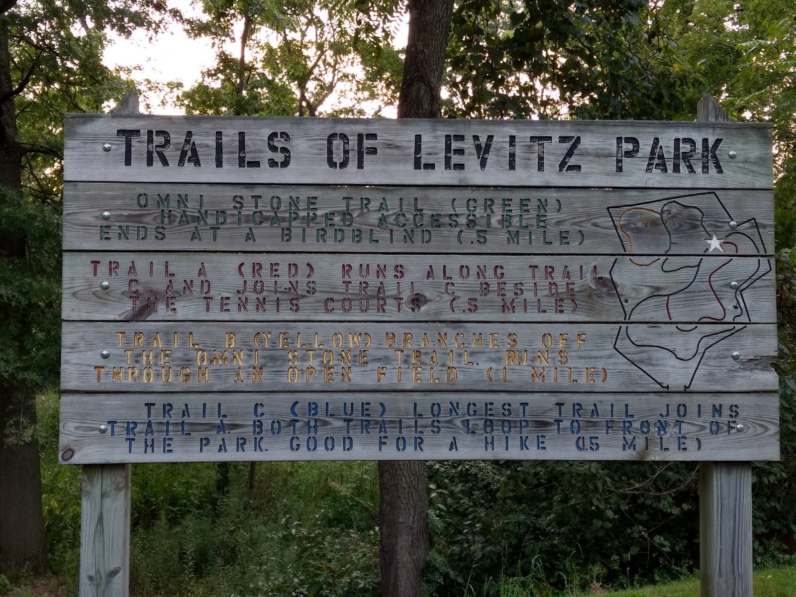 H.M. Levitz Memorial Park cemetery grounds and headstones