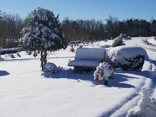 Holly Hill Memorial Park Cemetery grounds