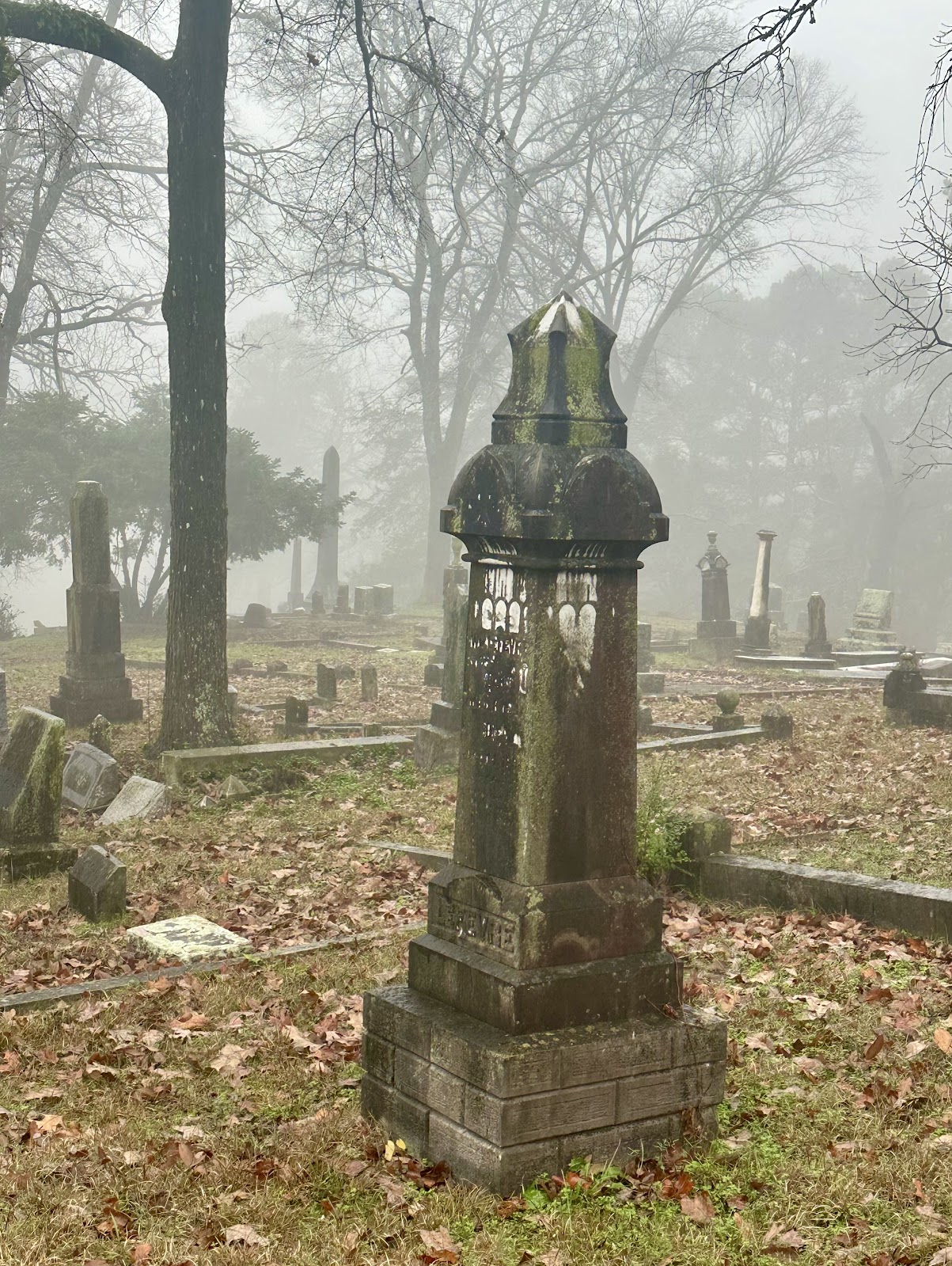 Hollywood Cemetery cemetery grounds and headstones