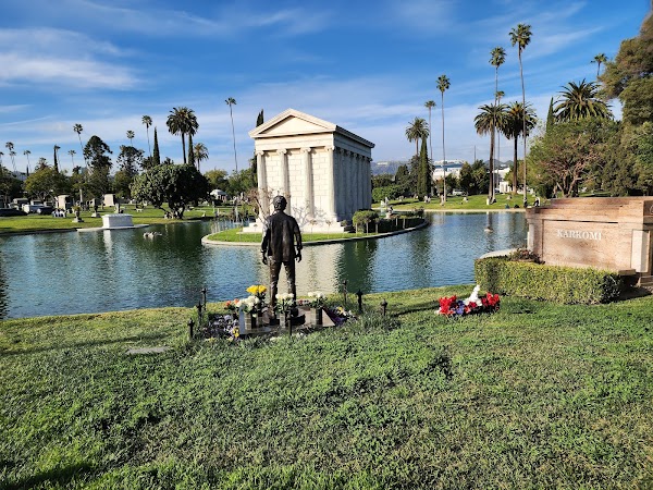 Hollywood Forever Cemetery grounds