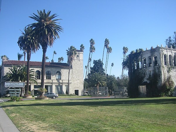 Hollywood Forever Cemetery grounds