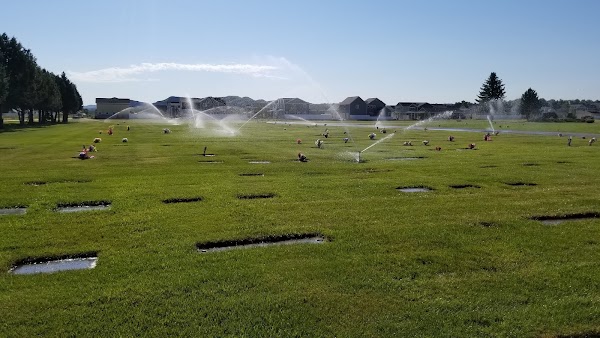 Holy Cross Catholic Cemetery grounds