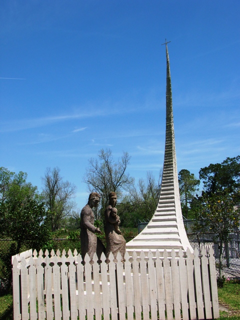 Holy Family Cemetery grounds