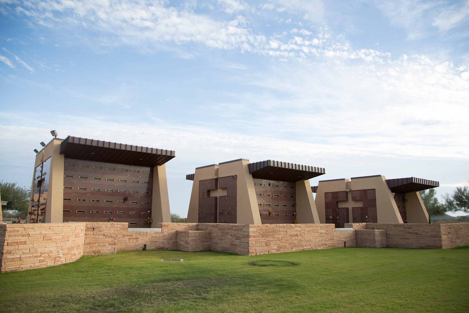 Holy Redeemer Catholic Cemetery headstone and grounds