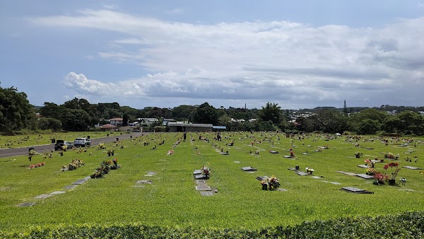 Homelani Memorial Park & Crematory grounds