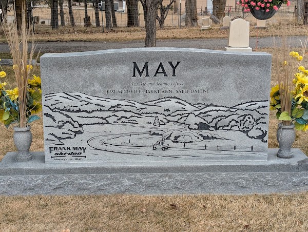 Honeyville Cemetery grounds