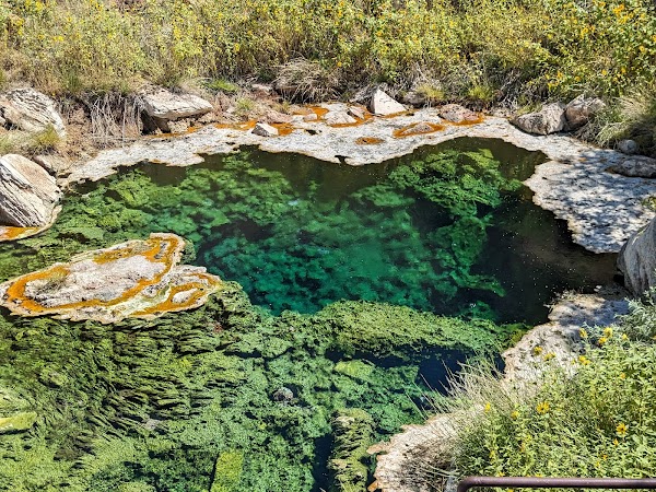 Hot Springs State Park grounds