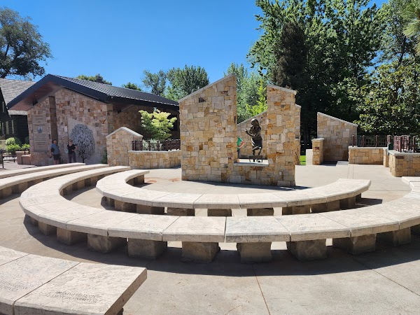 Idaho Anne Frank Human Rights Memorial grounds