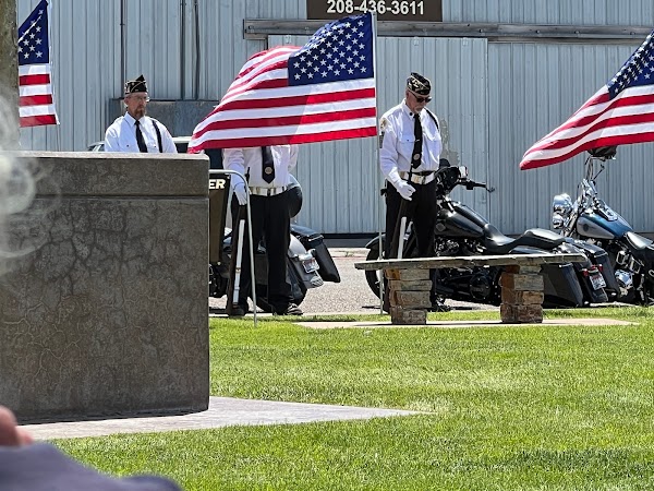 Idaho Roll Call Monument - George Mass Veterans Park grounds