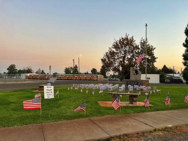 Idaho Roll Call Monument - George Mass Veterans Park grounds