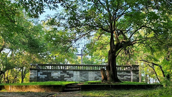 Indiana Dunes National Park Bailly Cemetery grounds