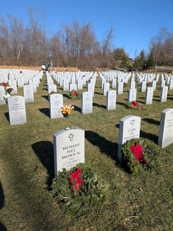 Indiantown Gap National Cemetery grounds