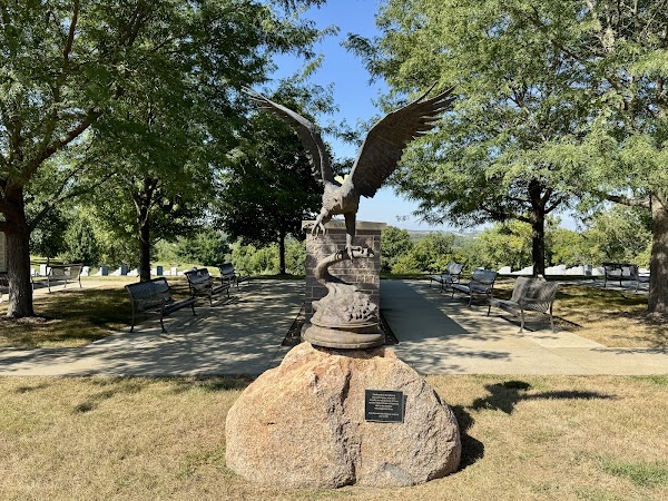 Iowa Veterans Cemetery grounds