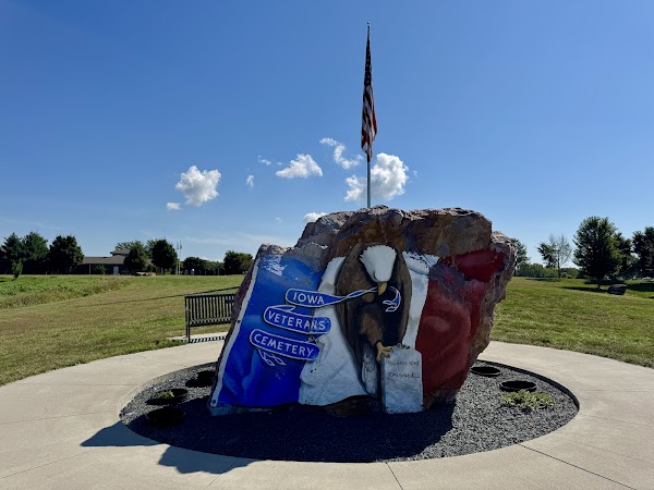 Iowa Veterans Cemetery grounds