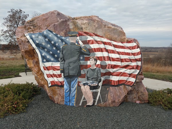 Iowa Veterans Cemetery grounds