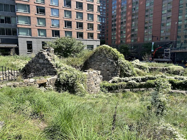 Irish Hunger Memorial grounds