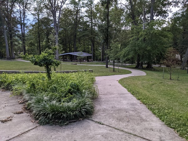 Irvin Luckman Memorial Park grounds