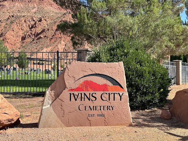 Ivins City Cemetery grounds