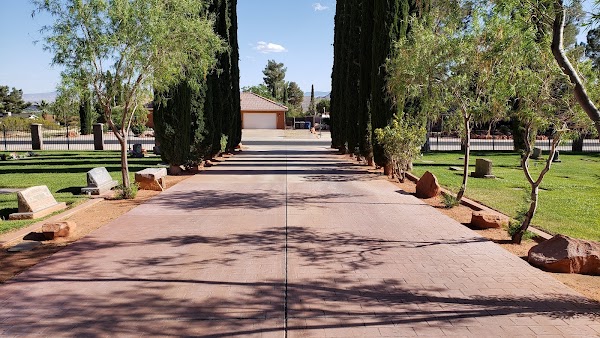 Ivins City Cemetery grounds