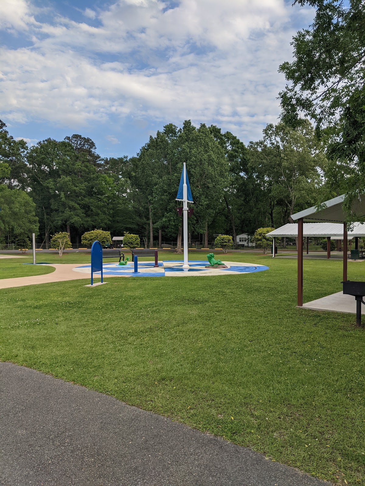 J. W. Davidson Memorial Park cemetery grounds and headstones