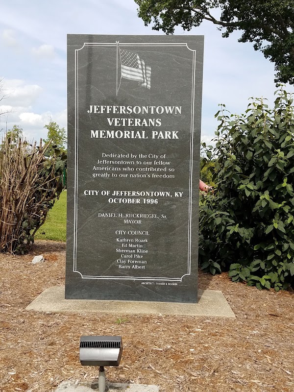 Jeffersontown Veterans Memorial Park grounds