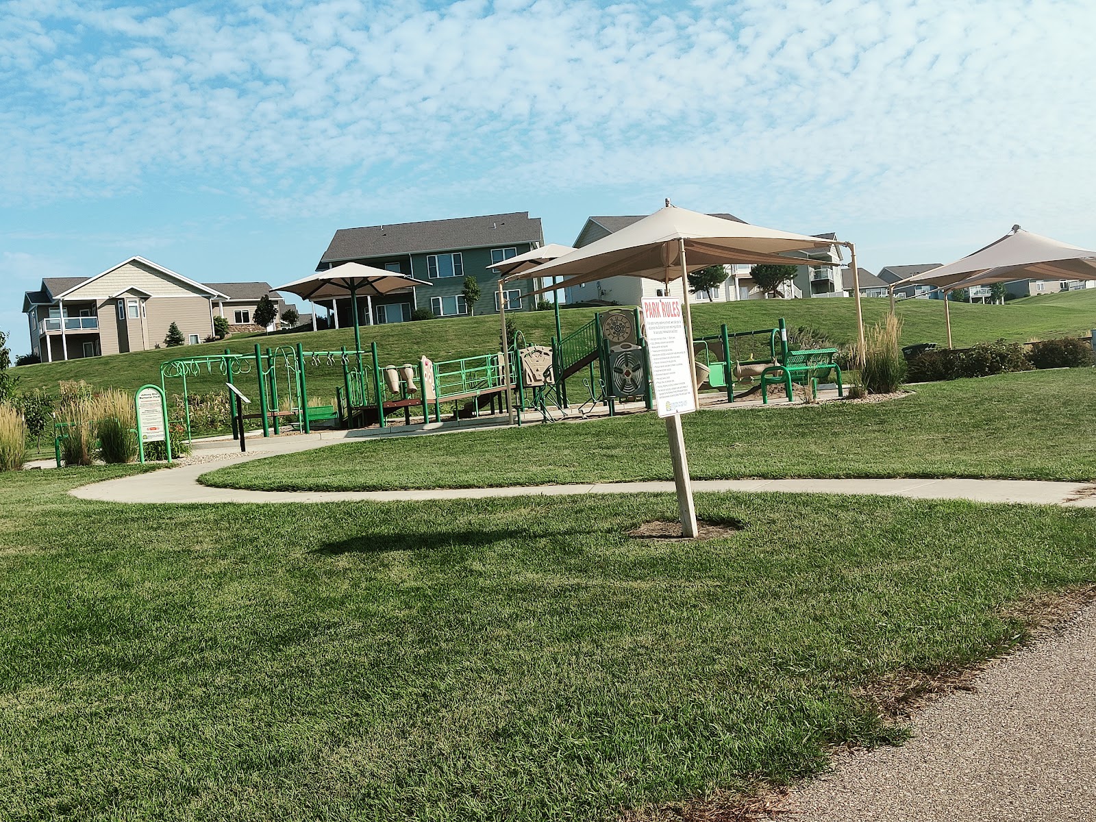 Johnny Gisi Memorial Park cemetery grounds and headstones