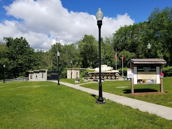 Johnny Ro Veteran's Memorial Park grounds