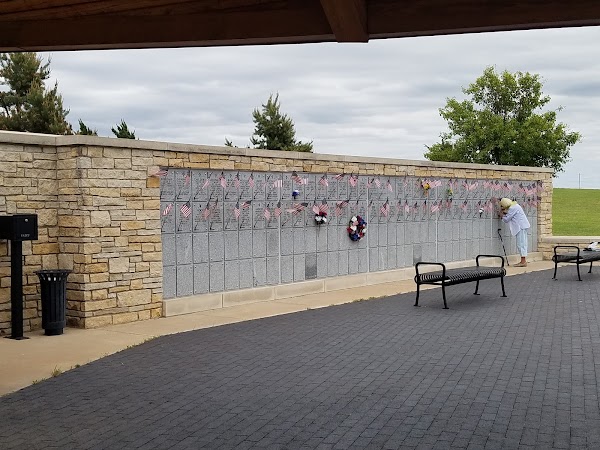 Kansas Veterans Cemetery at Fort Dodge grounds