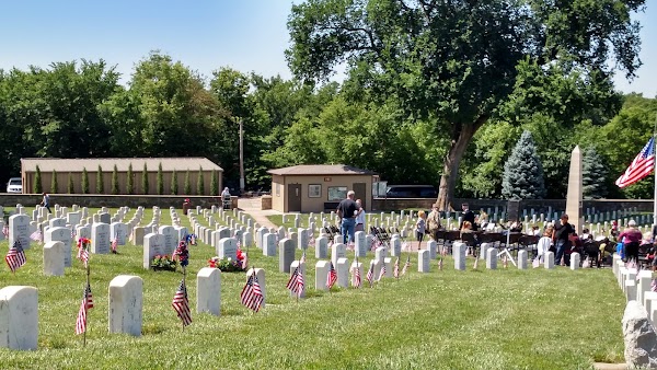 Kansas Veteran's Cemetery grounds