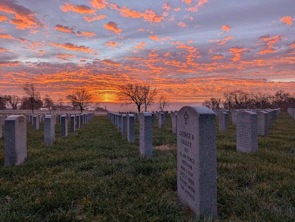 Kansas Veteran's Cemetery grounds