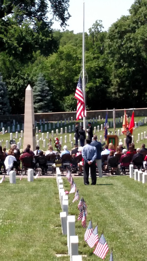 Kansas Veteran's Cemetery grounds