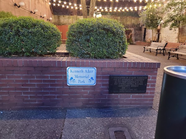 Kenneth Adair Memorial Park grounds