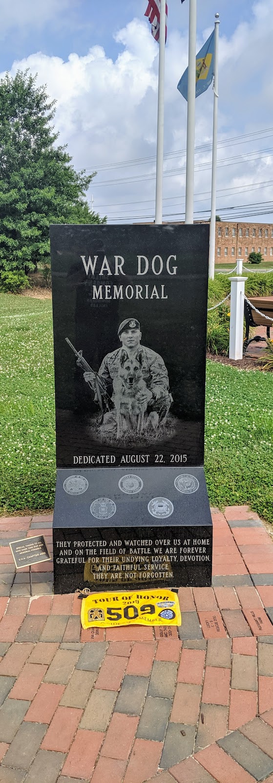 Kent County Veterans Memorial Park cemetery grounds and headstones
