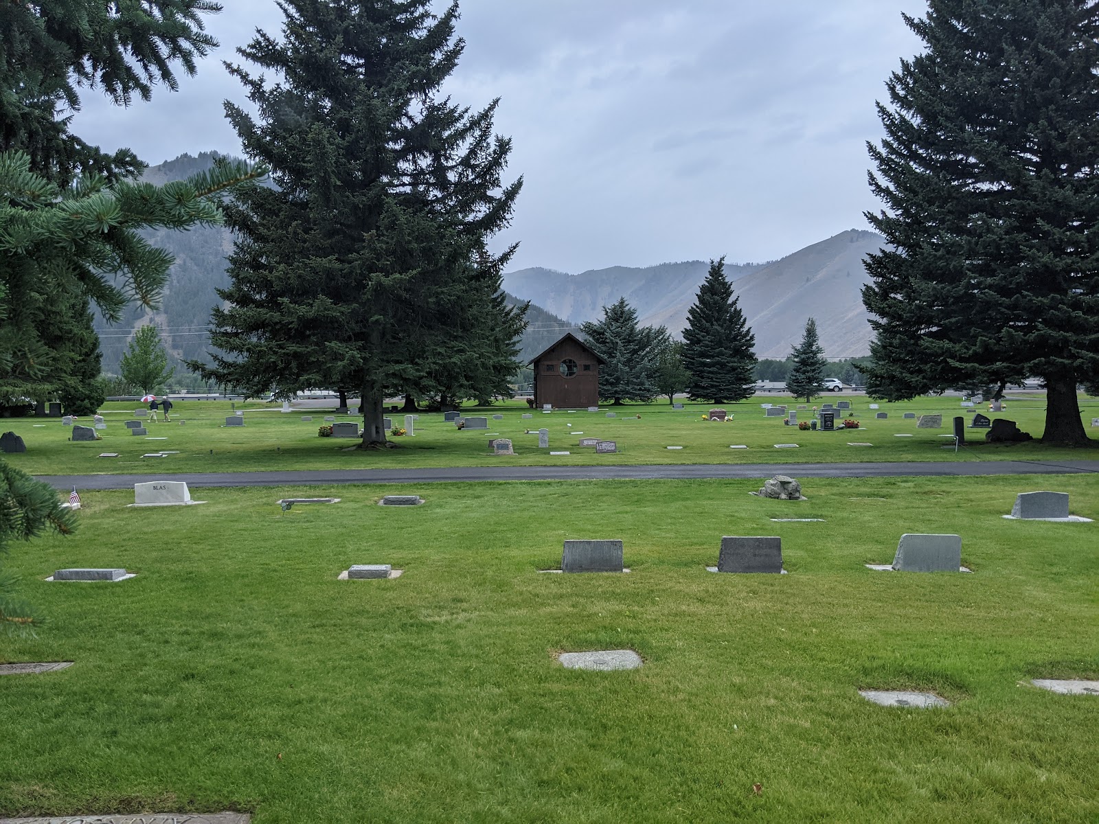 Ketchum Cemetery cemetery grounds and headstones