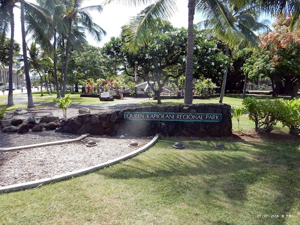 Kāhi Hāli'a Aloha Memorial grounds