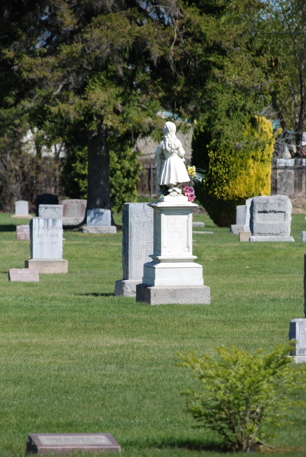 Kohlerlawn Cemetery cemetery grounds and headstones