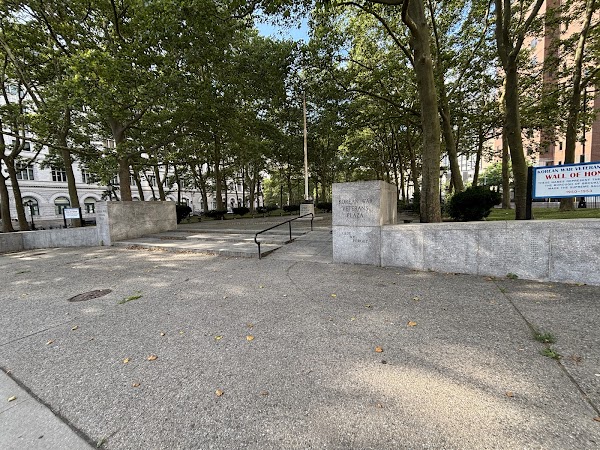 Korean War Veterans Plaza grounds