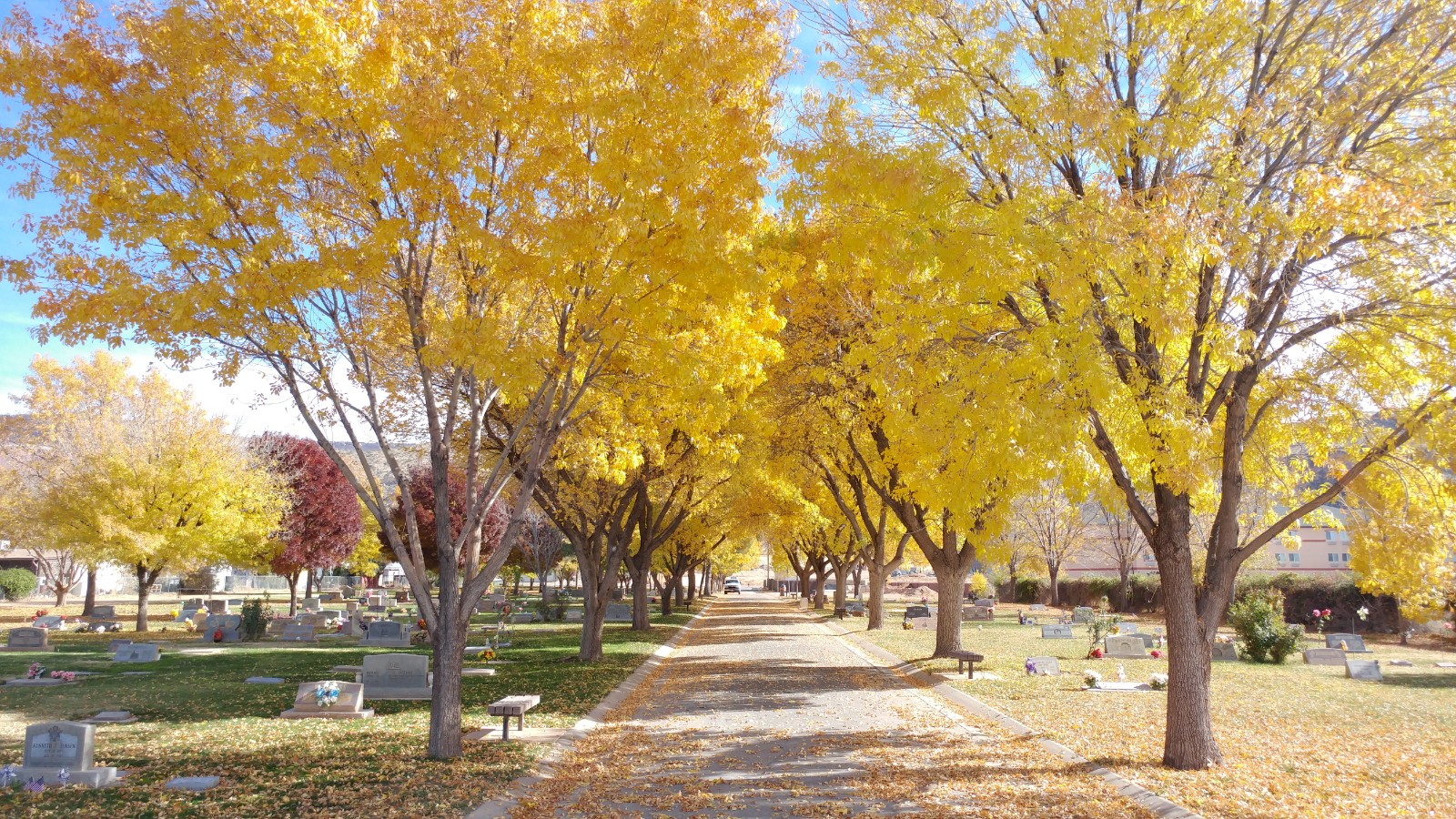 La Verkin City Cemetery headstone and grounds