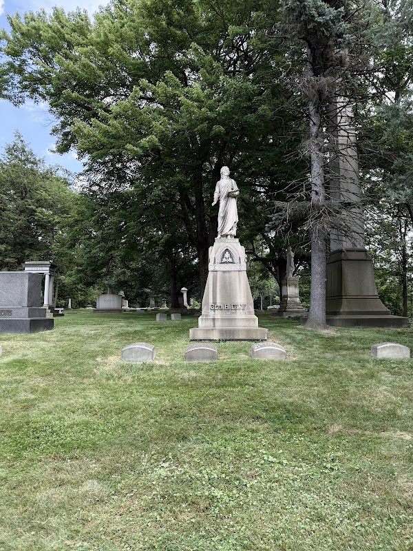 Lake View Cemetery grounds