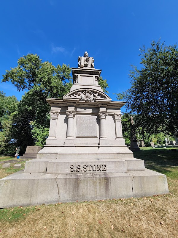 Lake View Cemetery grounds