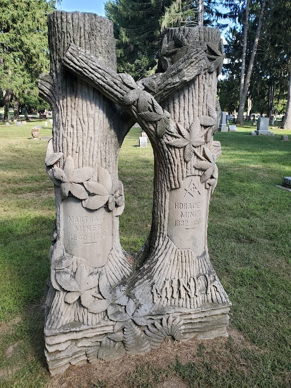Lakeside Cemetery grounds