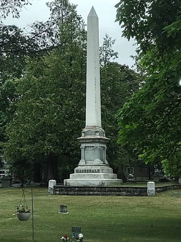Lakeview Cemetery grounds