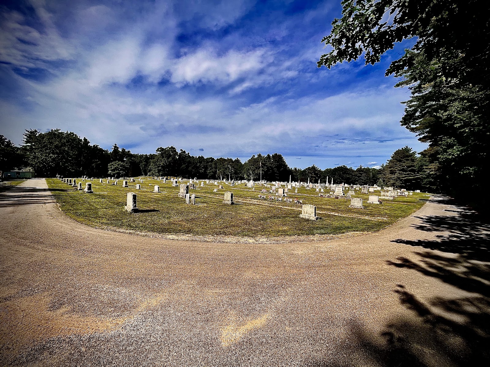 Laurel Hill Cemetery cemetery grounds and headstones