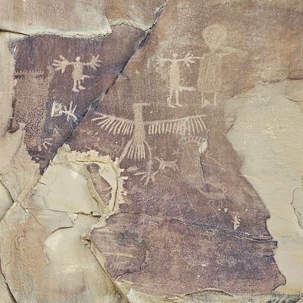 Legend Rock State Petroglyph Site grounds